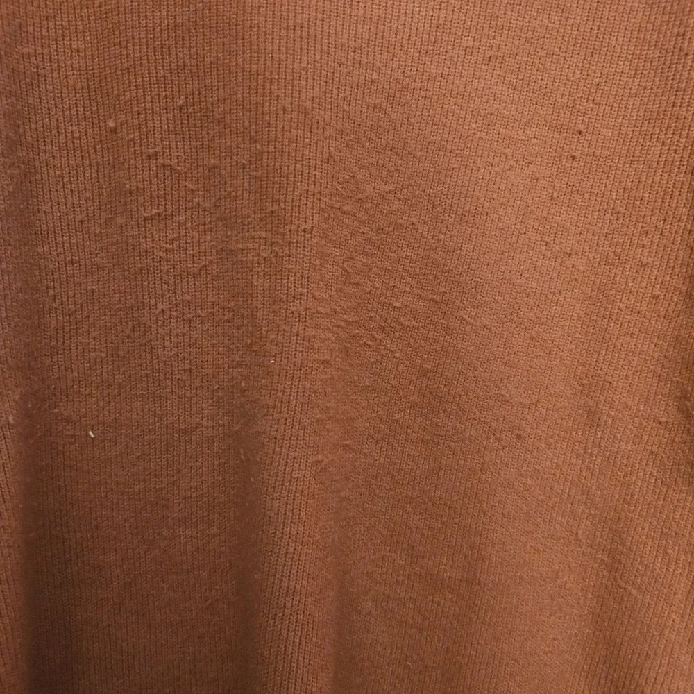 Natural Reflections‎ Tunic Sweater Womens Size M Rust Long Sleeve Rounded Hem